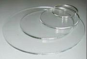 Acrylic Circular Disks - Routed
