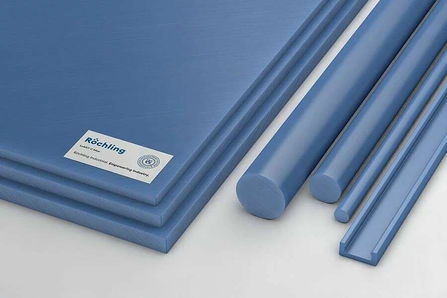 Lubx® C Blue – Hochleistungs-Gleitmaterial