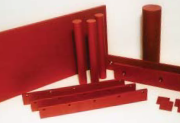 Nycast® Rx (rojo) - Nylon sólido relleno de lubricante